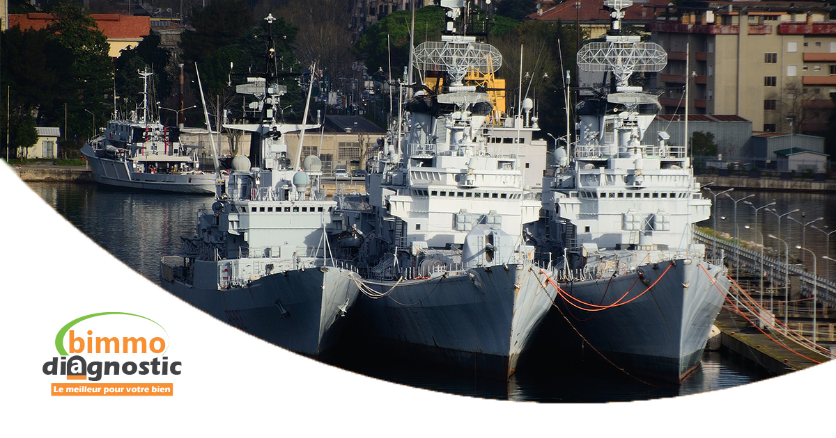 Amiante à bord des navires